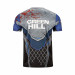 Футболка Green Hill Hardcore MMA TSH-10570 сине-черный 75_75