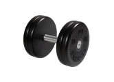 Гантель классик с вращающейся ручкой хром 23 кг MB Barbell MB-FdbEM-B23