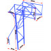 Стойка баскетбольная стационарная с выносом щита 2 метра Glav 01.125 75_75
