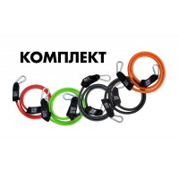 Комплект из 5 эспандеров с карабинами Original Fit.Tools FT-ULTX-SET