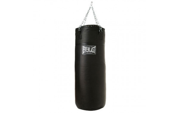 Боксерский мешок Everlast super leather 150lb черн. 251501 600_380