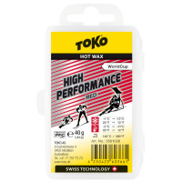 Парафин высокофтористый TOKO High Performance red (-4°С -12°С) 40 г. 5501026