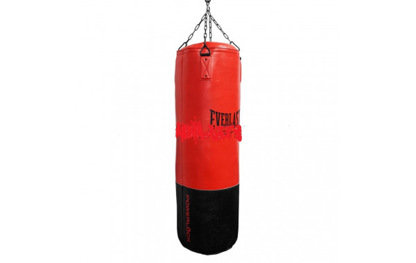 Мешок Powerlock Pro (123*38см, 45кг) красн. с цепью Everlast P00003060 600_380