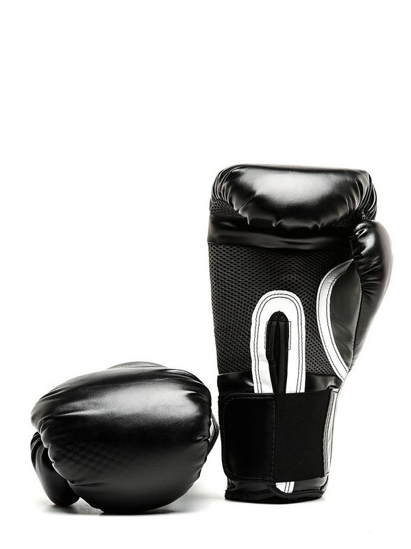 Перчатки тренировочные Everlast Pro Style Elite 14oz 2314E черный 600_800