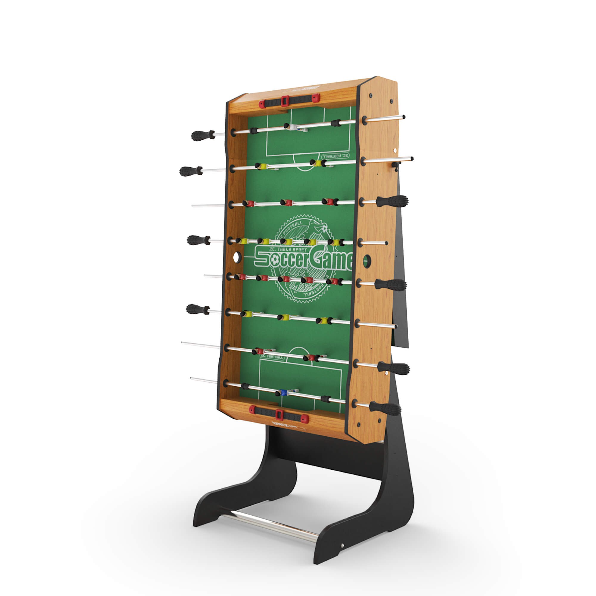 Игровой стол складной Unix Line Футбол - Кикер (122х61 cм) GTSFU122X61WD Wood 2000_2000