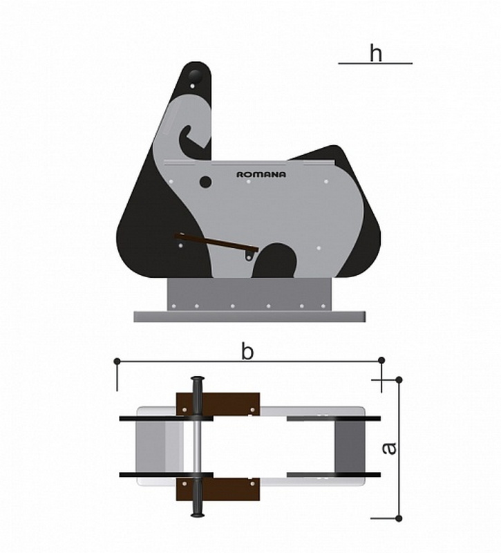 Качалки 1х Romana 108.29.00-05 725_800