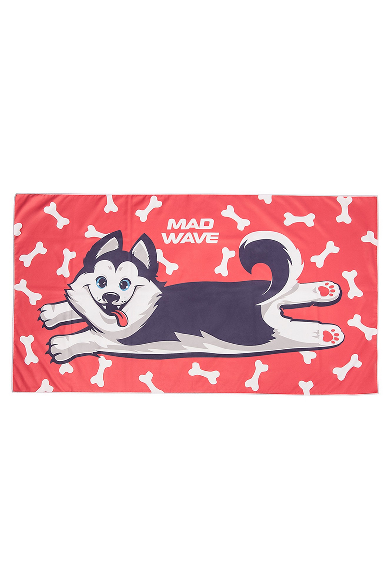 Полотенце из микрофибры Mad Wave Microfiber Towel Husky M0761 02 2 05W красный 1333_2000