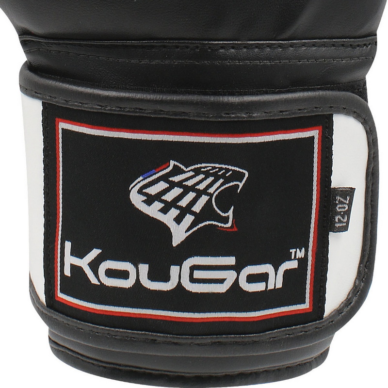 Боксерские перчатки Kougar KO400-4, 4oz, черный 800_800