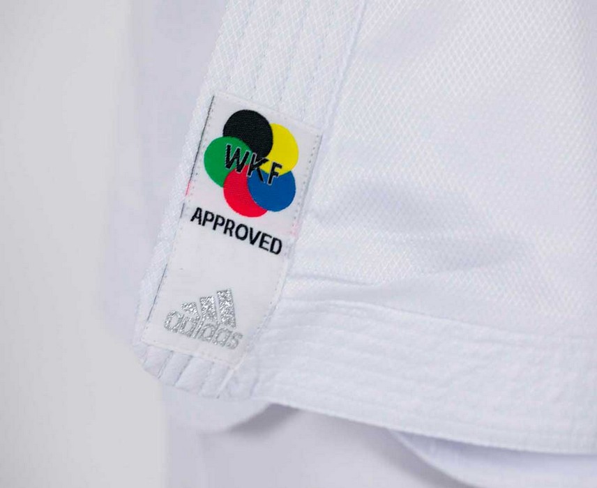 Кимоно для карате Adidas Adizero WKF белое K0 856_700