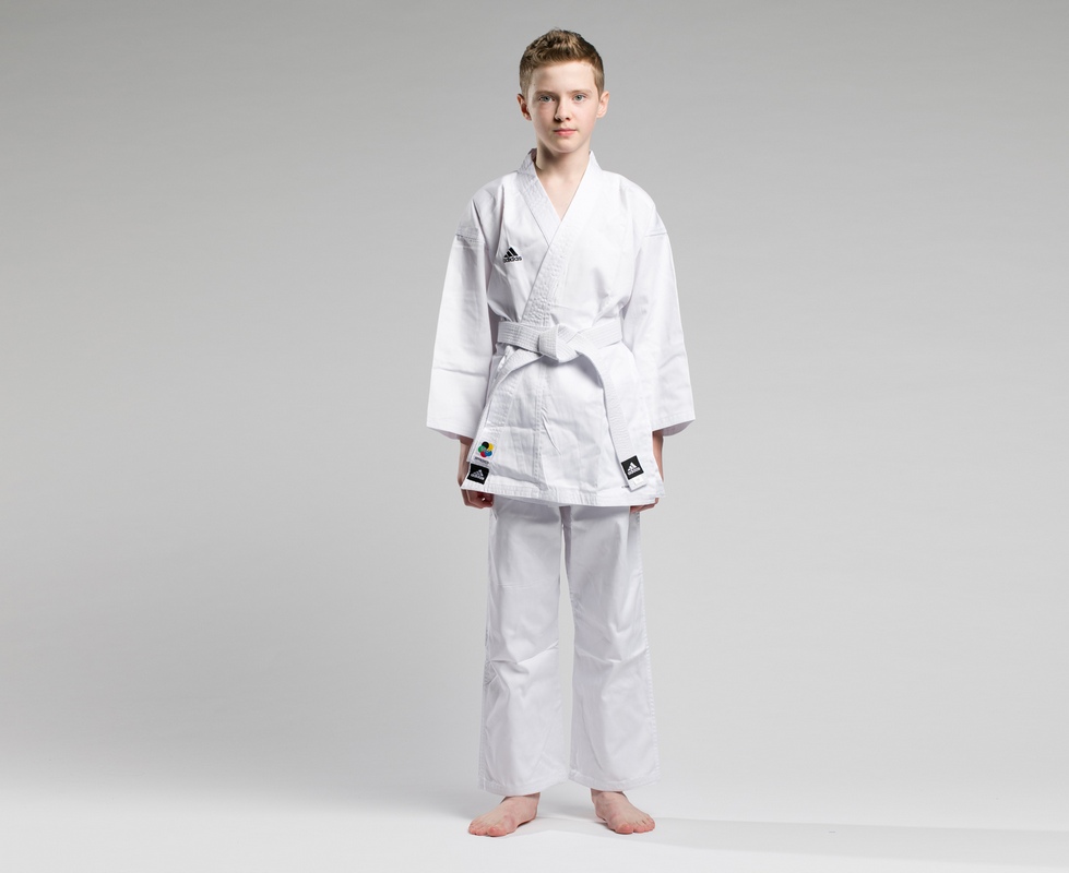 Кимоно для карате Adidas Club Climacool WKF белое 979_800