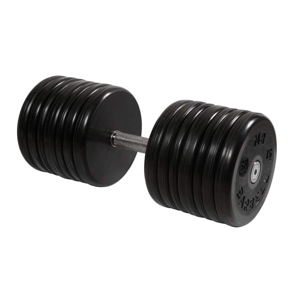 Гантель классик MB Barbell с вращающейся ручкой 58 кг MB-FdbEM-B58 1000_1000