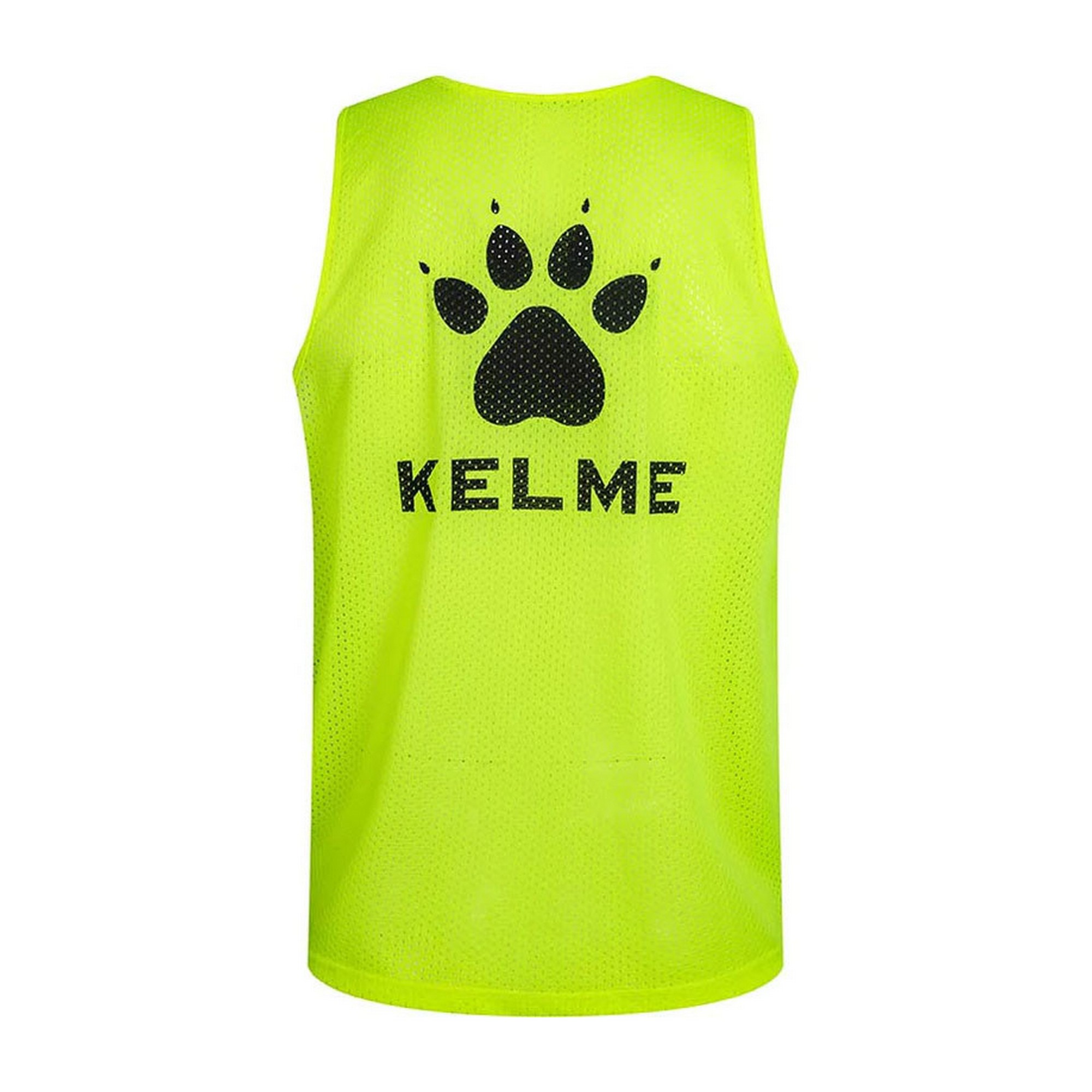 Манишка тренировочная детская Kelme Training Kids 8051BX3001-930-140 желтый 2000_2000