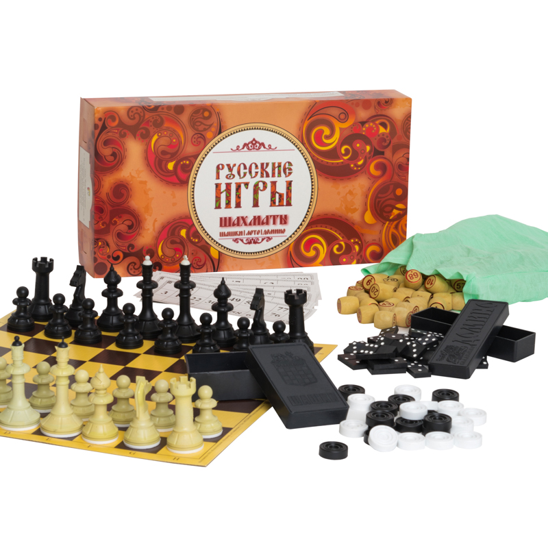 Набор Русские Игры 4 в 1 800_800