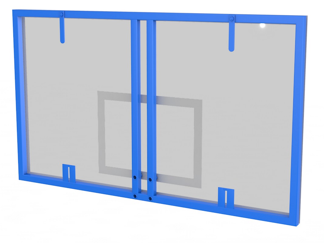 Щит баскетбольный профессиональный из оргстекла толщ. 10мм (под стойки) Glav 01.2001 1067_800