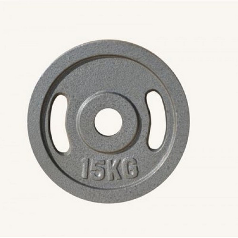 Диск металлический 15кг Johns DR71027 -15G серый 800_800