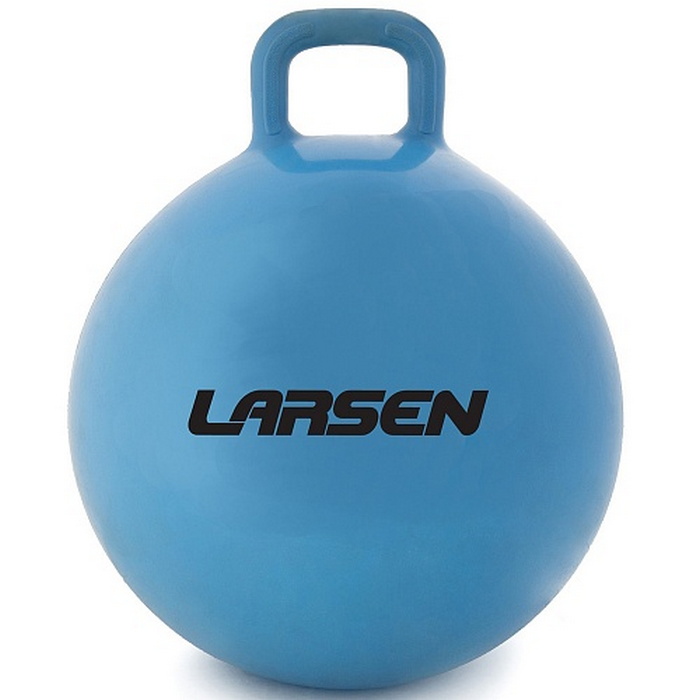 Мяч Larsen PVC Blue 46 cm 700_700