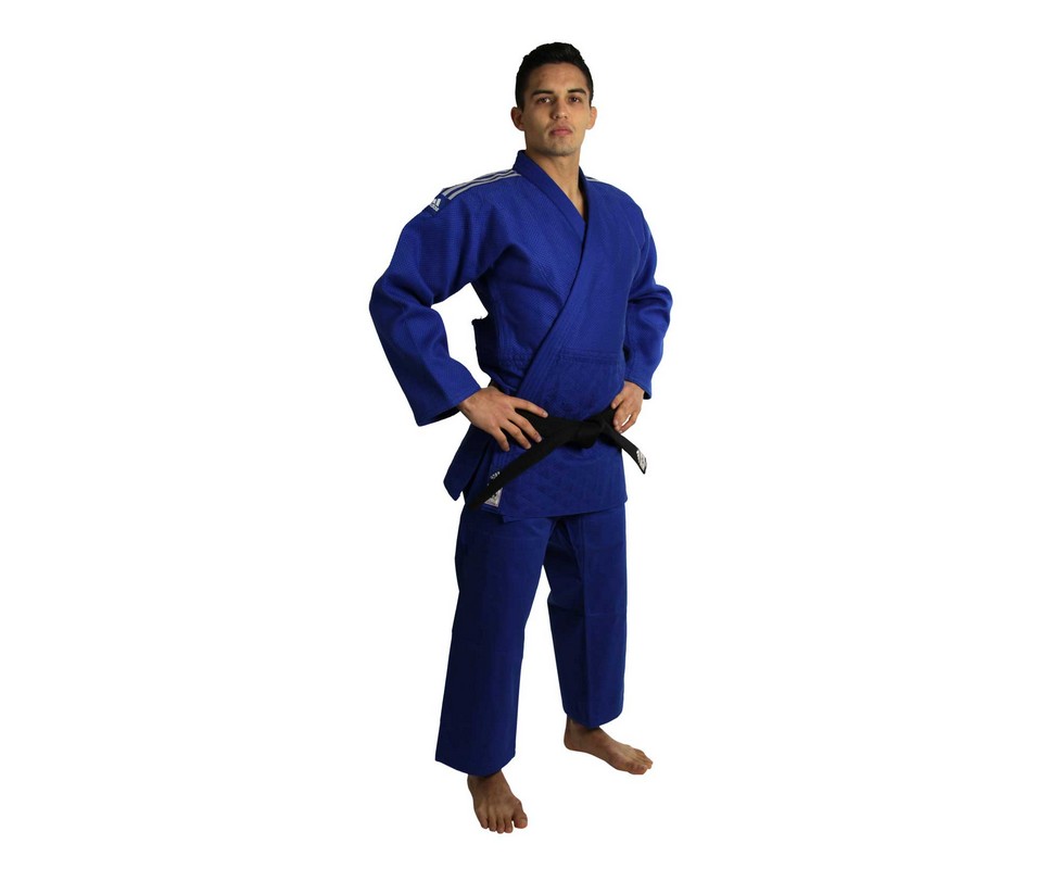 Кимоно для дзюдо Adidas Champion 2 IJF синее 979_800