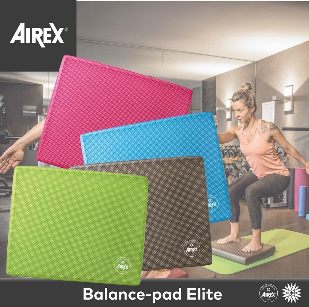 Подушка балансировочная 50x41x6см Airex Balance Pad Plus Elite серый 1006_1000