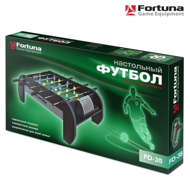 Настольный футбол Fortuna FD-35 настольный 800_800