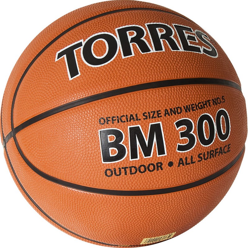 Мяч баскетбольный Torres BM300 B02015 р.5 800_800